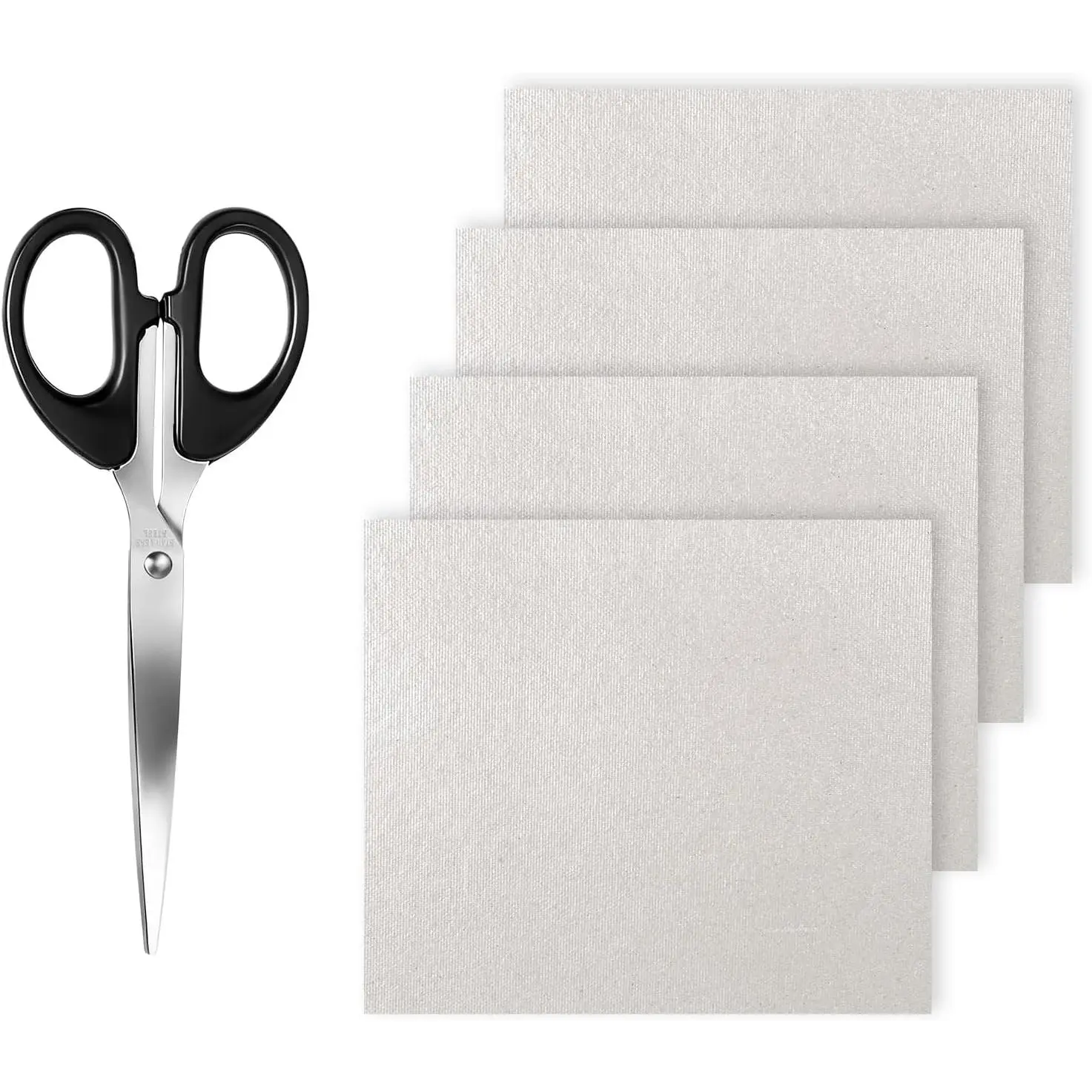 4 Pcs Microwave Waveguide Cover with Scissor Waveguide Cover Mica Plates Sheets 15 x 15 cm/5.9 × 5.9 inch Microwave Oven Repairing Part Cut to Size for Universal Microwaves