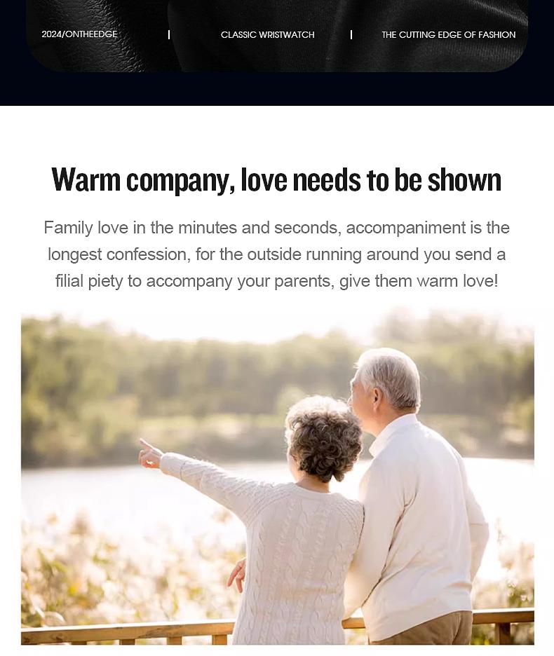 His & Hers Luxury Gold Quartz Watch Set for Senior Couples - Easy Read Large Dial, Day Date Display, Stainless Steel Band, Comfortable Casual Wristwatch, Perfect Retirement Anniversary Gift for Parents