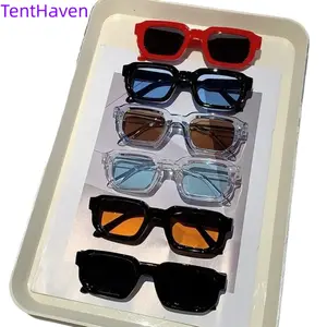 Women's 2026 New 6-Pack Polygon Sunglasses - Boxy Small Frame, High-End Fashionable, Personalized Retro Simple Design for Leisure Outdoor Use, Womens Sunglasses