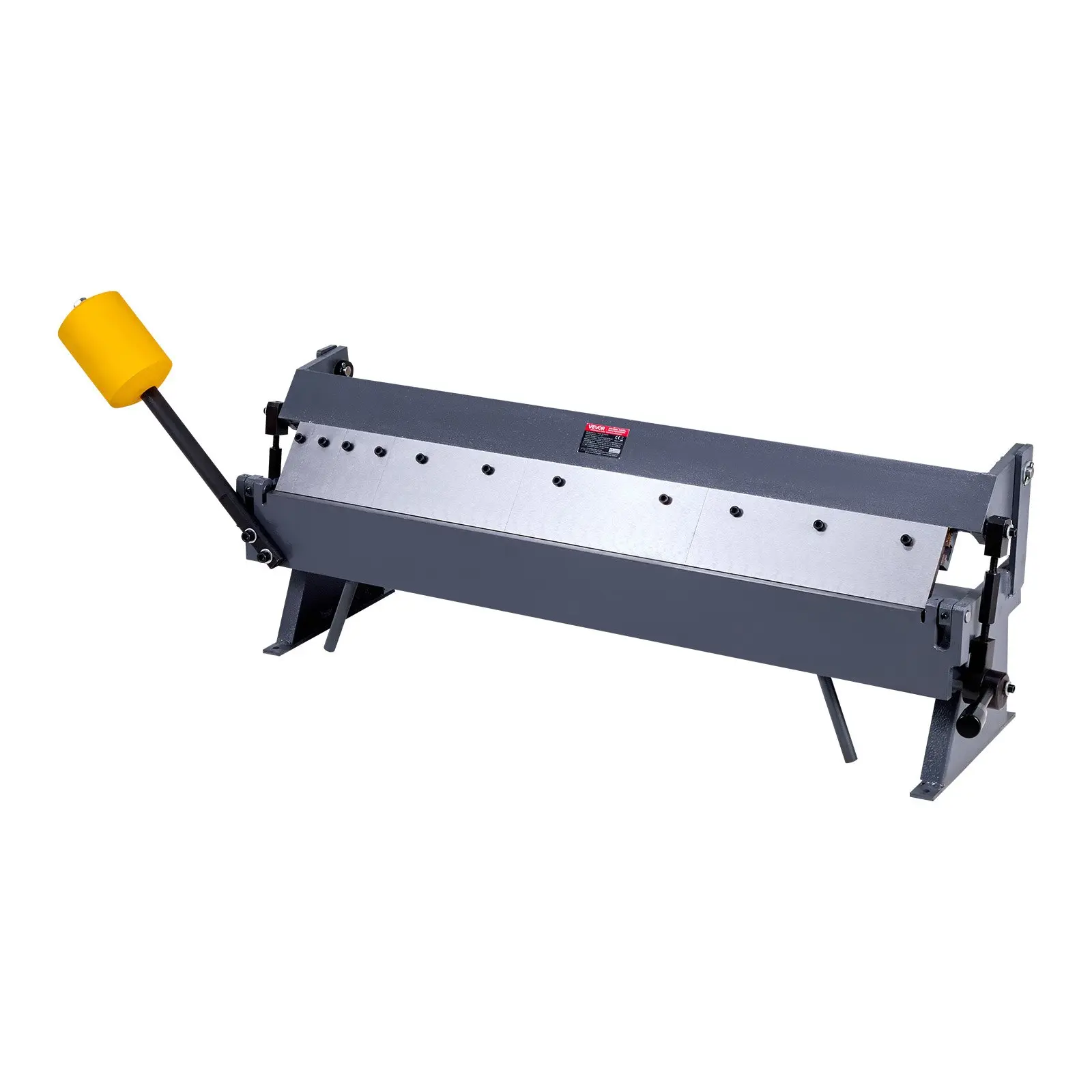【DealsForYouDays】VEVOR Box and Pan Brake, 36 in Sheet Metal Bending Brake, 16-Gauge Mild Steel Capacity, 0-135 Degree Adjustable, Metal Bender Machine with 6 Fingers, Heavy-Duty Aluminum Folder for Precise Bending