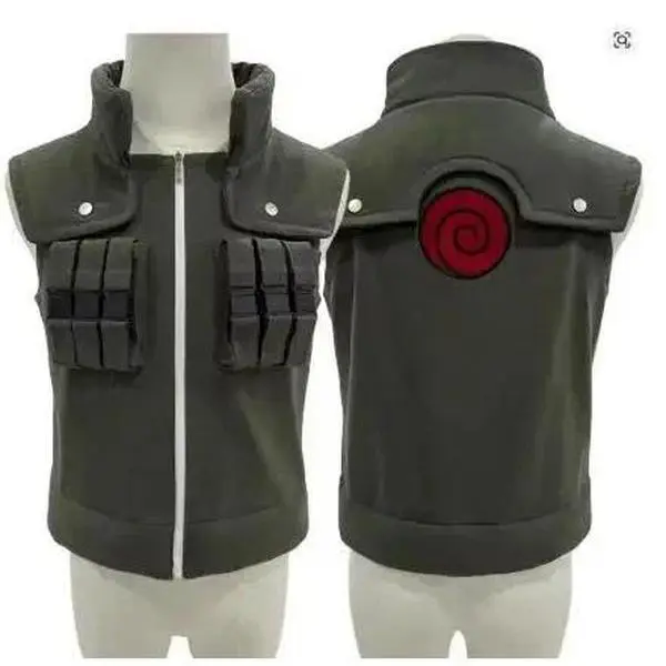 2026 Anime Hatake Kakashi Cosplay Costume Vest T-shirt Pants Pouch Cos Convention Gift Halloween Christmas