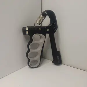 Adjustable Resistance Grip Trainer, Grip Strengthener, Hand Strength Enhancer 11-220 Lbs (5-100 Kg), Automatic Counter, Ergonomic Design, Musician Athlete Recovery Forearm Strengthening, Strength Training Equipment