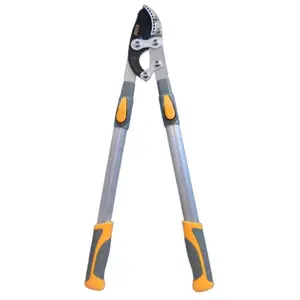 Telescopic heavy-duty pruning shears for gardening, extra-long heavy-duty scissors for trimming thick branches, large garden pruning shears, shark-mouth scissors