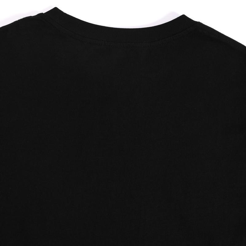 Women's Soft & Comfortable Graphic Tee Classic Black T-Shirt with Artistic "Tupac" Print Cross Necklace Design & Golden Lettering Perfect for Casual Attire