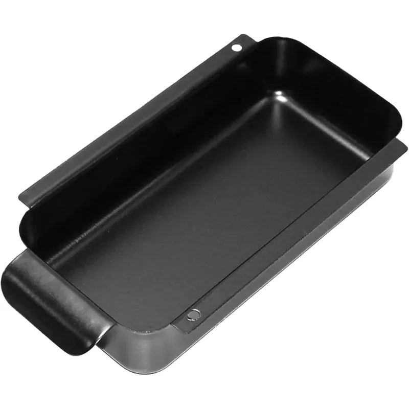 Grill Drip Pan,Grease Catcher Pan Compatible with Char-Broil, Black Steel Grease Collection Pan Accessories for Most Charbroil Gas Grills