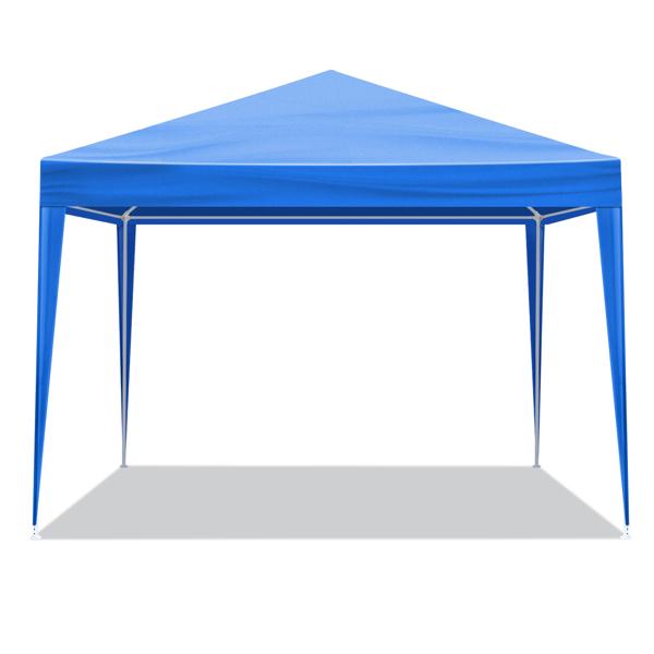 10'x10' Gazebo Waterproof Outdoor Canopy Patio Tent Party Tent for Wedding BBQ Cater, Blue(Using high-quality and premium materials)  ,Waterproof and UV resistant,firm,Suitable for events, parties, camping - pavilions