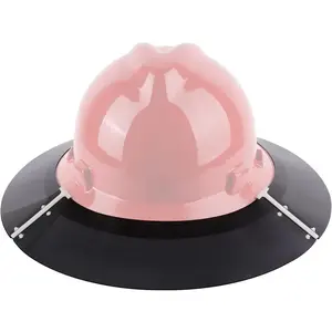 Visor Only Premium Hard Hat Visor Compatible with MSA V-Gard Full Brim Hard Hat Sun Shade, Hardhat Attachment for Men or Women Working Outside