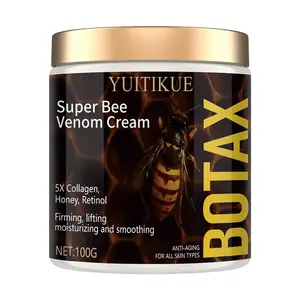Yuitikue Super Bee Venom Cream, 5x Collagen + Retinol, Firming and Lifting, 100g, Skin Care Moisturizer