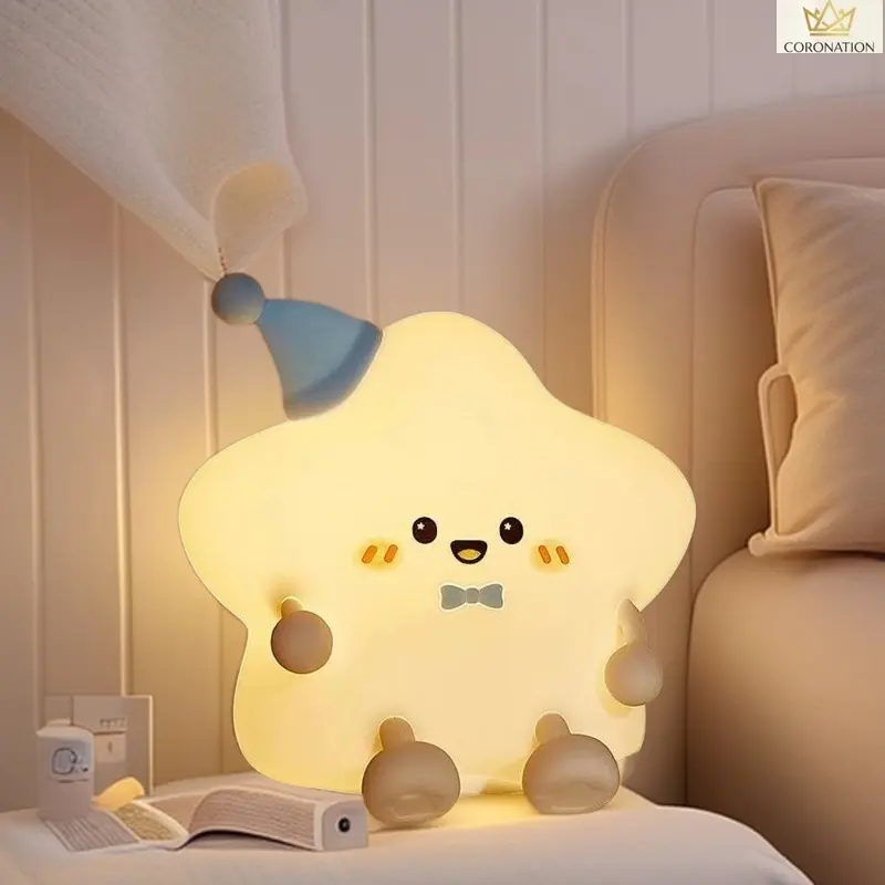 Star Projector Night Light for Kids, Cute Aesthetic Galaxy Lamp with Remote Control, Color Changing LED Sleep Light with Timer Function, Cartoon Design Bedroom Decor, Cozy Nursery Room Lighting Gift for Children, Birthday & Holiday Present