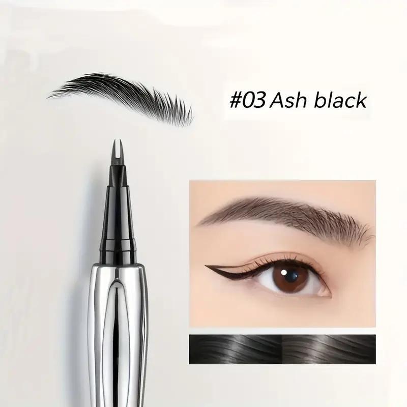 Valentine's Day Gift Eyebrow Pencil, Teen Trend Makeup, A.m.g Waterproof Eyebrow Pen, Anti-Sweat, Long-Lasting, Natural Look, Versatile
