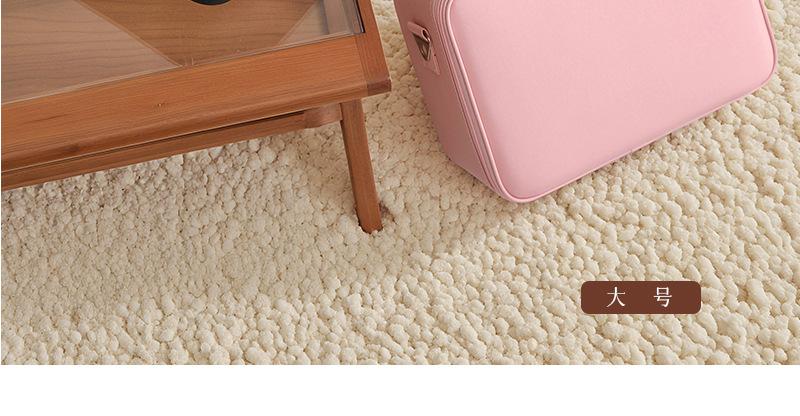 Internet Celebrity LED Makeup Case with Light and Mirror, Portable LED Makeup Bag with Large Capacity, Multifunctional Cosmetic Storage Organizer for Travel and Daily Use, Adjustable Light Makeup Box