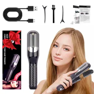 Father's Day Gift USB Rechargeable Trimmer, Split Hair Clipper, Wireless Edge Control, Multi-Functional, Portable Electric Hair Tool