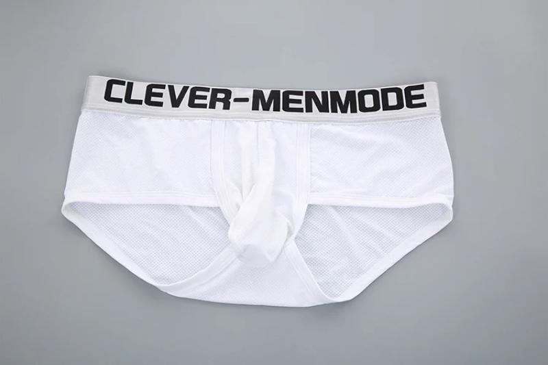 Kyn Apparel Men Mesh Boxer Shorts Breathable Fitness Exercise Underpants Elastic Comfortable Boxershorts Trunks Penis Pouch Panties