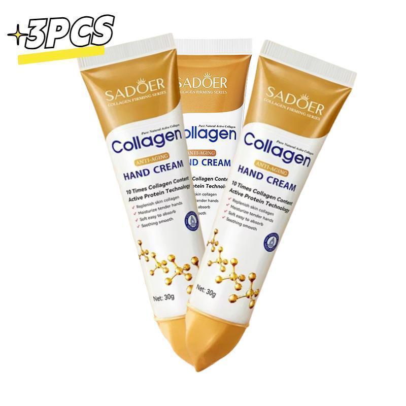 24-Hour Moisture Hand Cream – Bone Collagen & Pomegranate, Korean Handcare