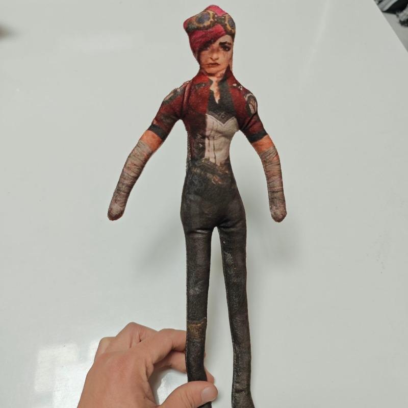 Arcane Jinx Funny Doll Anime Vi Ekko Movable Toy Shapeshift Figure Cartoon Multi-Jointed Mannequin Model Statue Ornaments Gift popular