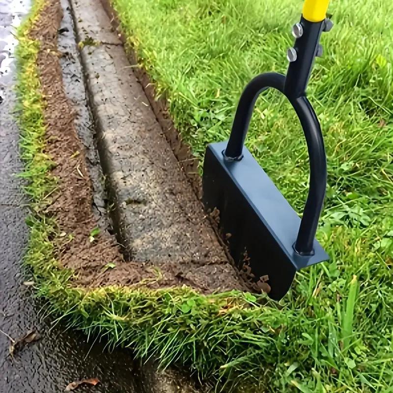 Manual Half-moon Shaped Lawn Edger, Durable Metal Handheld Grass Trimmer for Precision Lawn Edging and Trimming, Garden Tool for Home Garden