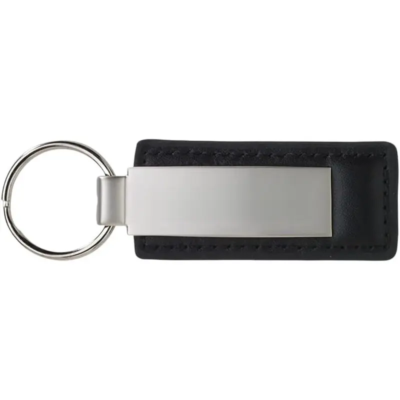 GM Licensed Unisex Gift-Ready Performance Leather-Metal Split Ring Keychain, Automotive Key Accessory, Automotive Tools for Cars/Trucks