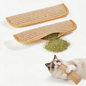 Buy One Get One Free!Potaroma Interactive Catnip Chew Toy with [6000mg A+ Organic Catnip], Soft Sisal Material Scratching and Kicker Cat Toys for Indoor Kittens, Drives Bored Cats Crazy with Fun #SummerVibes #petlovers stuff