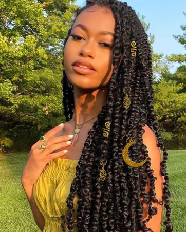 400 Hair  for Braids Accessories Dreadlocks Beads Hair Cuffs Hair Rings Hair Braid Clips Colorful Aluminum Adjustable Metal Hair Accessories for Women and Girls (Multi-colored)