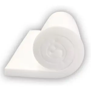 FOAMYFOAM High Density 3 inch Thick, 24 inch Wide, 72 inch Long Upholstery Foam, Cushion Replacement