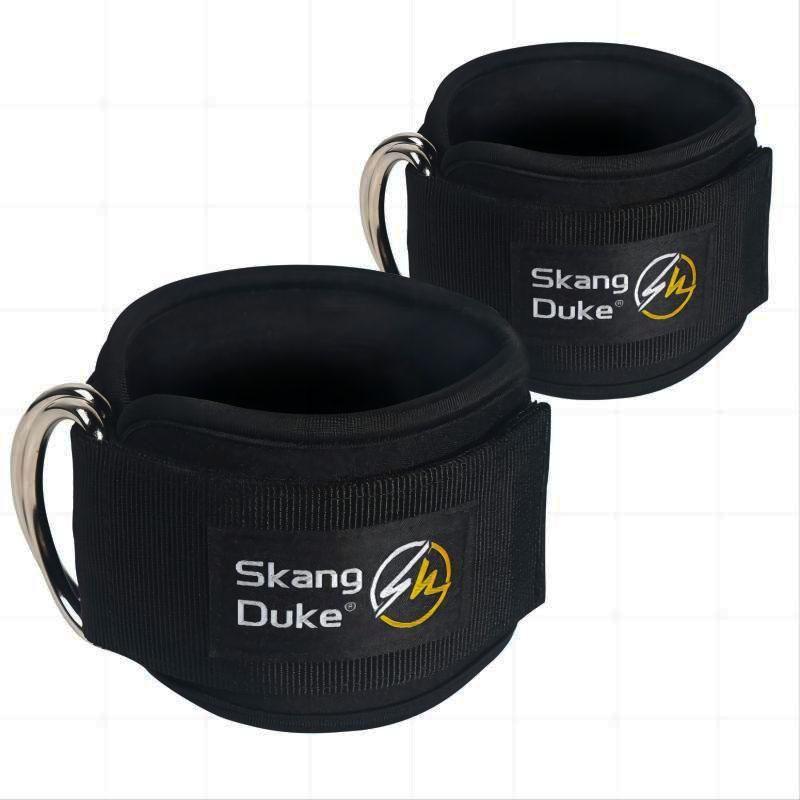 Ankle Straps, 2 Counts Workout Cuff Attachments for Exercise Bands, Ankle Straps for Leg, Glute and Ab Exercises, Fitness Equipment and Gym Accessories