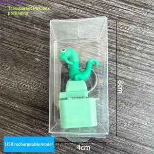 Mini Talking Bird Voice Button Keychain, Light Up Sound Toy with Keyboard Button, Cute Duck Stress Relief Fidget Pendant for Backpack, Keys and Bags