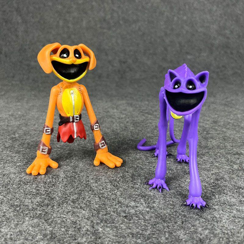 Smiling Critters Series Figures Catnap Figure Terror Monster Cat Figurine Pvc Models Game Ornament Collectible Toys Gift