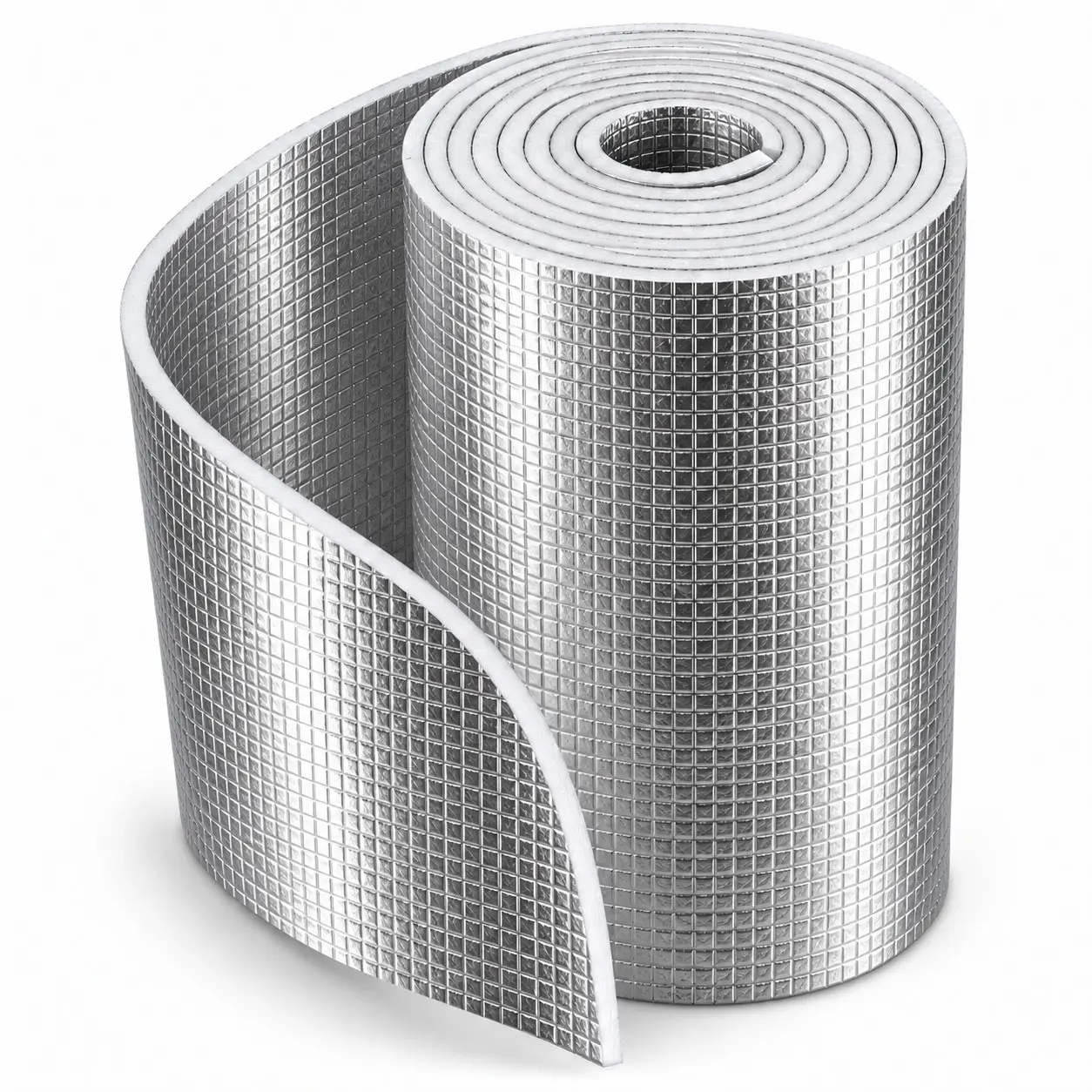 Double-Sided Reflective Aluminum Foil Insulation Roll, Versatile Cuttable Thermal Radiant Barrier Heat Shield for Windows, RVs, Garage Doors, Pipes, Ducts, Attics and Roofs