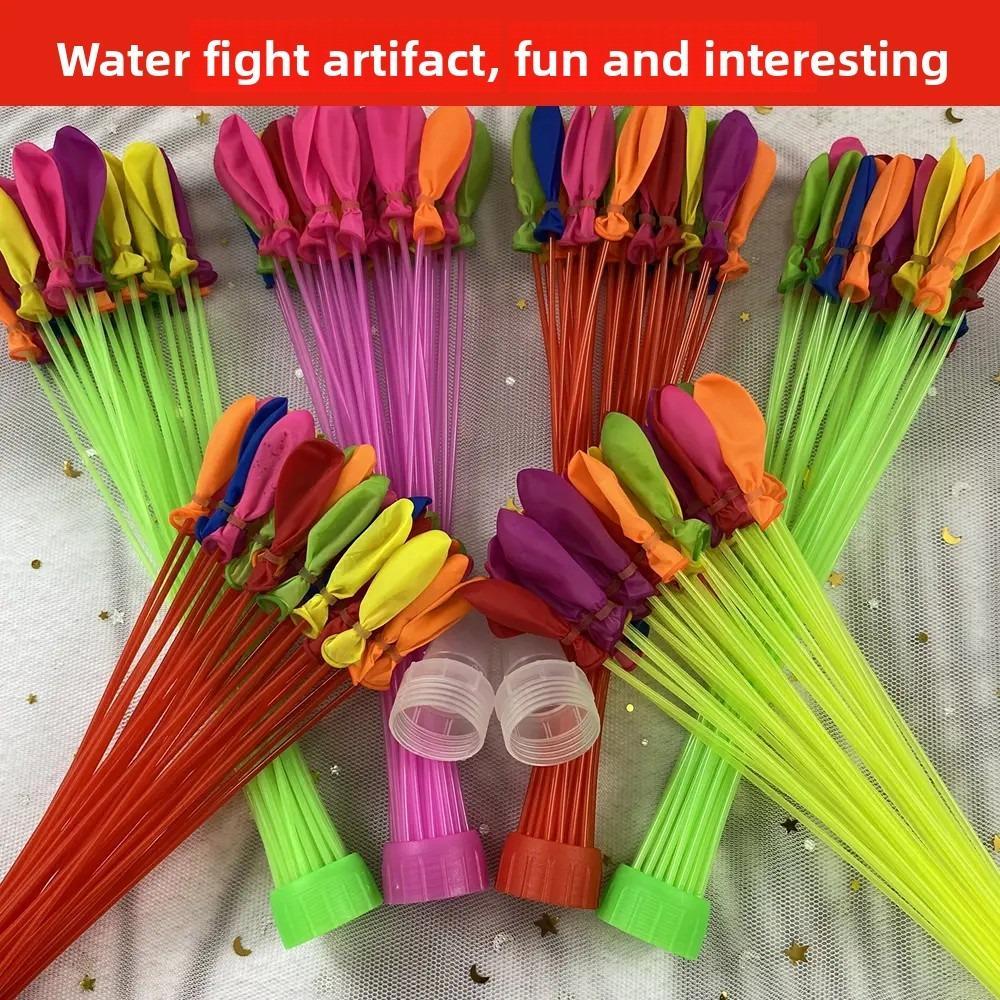 111 PCS Automatic water-filling balloons for water fights, a summer children's toy that quickly fills up for water festivals and is popular on Douyin (TikTok) for outdoor use.