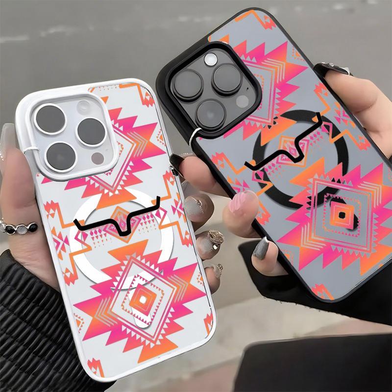 Aztec Pattern Phone Case Tribal Geometric Style for iPhone 17 16 15 14 13 12 11 Plus Pro Max. A8