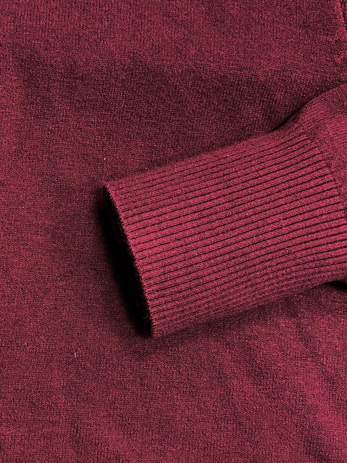 Women's Solid Button    Sweater, Casual Long Sleeve Jumper for Fall & Winter, Fashion Womenswear Ladies' Knitwear for Daily Wear Aesthetic