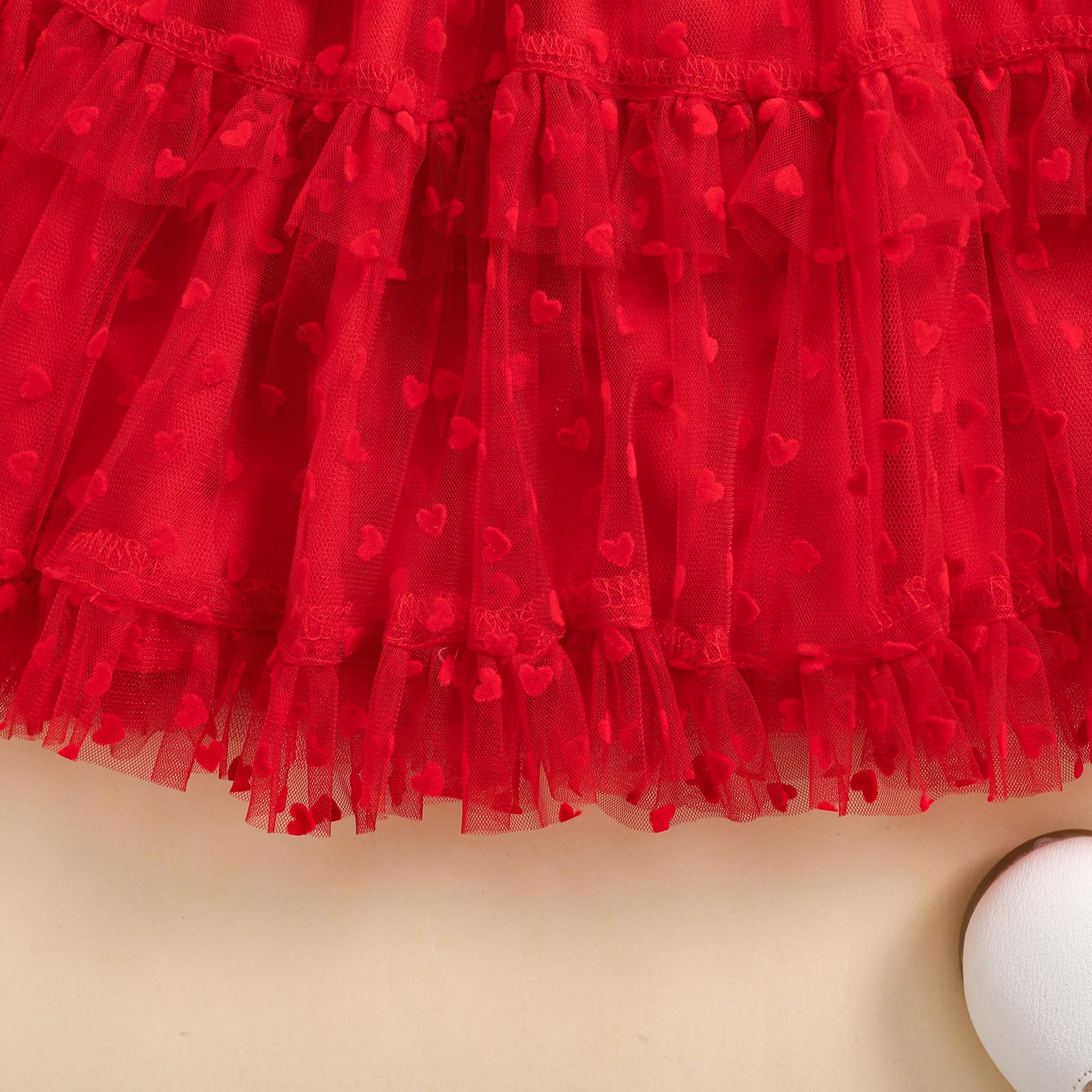 Toddler Baby Girl Princess Boho Dress Sleeveless Spaghetti Strap Swiss Dots Ruffle Tulle Dress Little Girls Summer Outfit