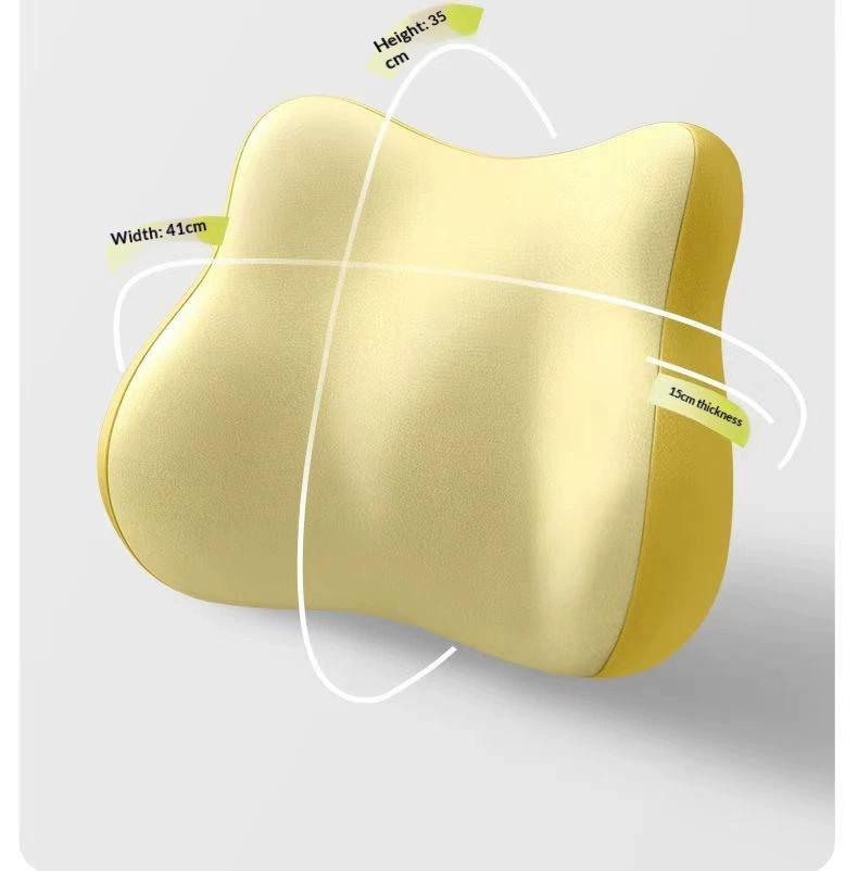 Car headrest and lumbar support for drivers, memory foam waist support for long-term sitting, car shoulder pillow, car accessories