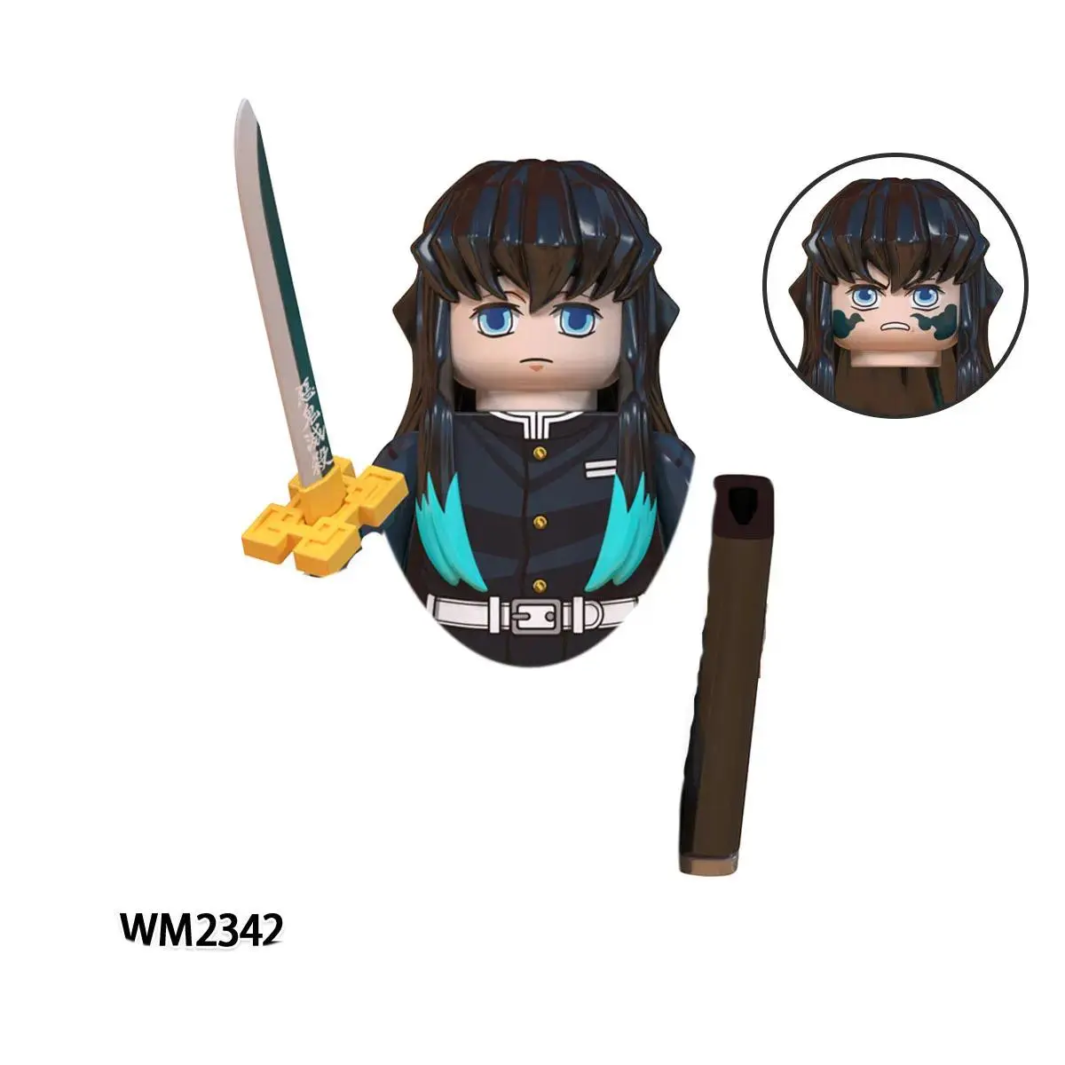 2026 new hot item Cartoon Movie Building Blocks Anime mini Action toy Figures Assemble toys for Kids Birthday Gift WM6162 WM6163