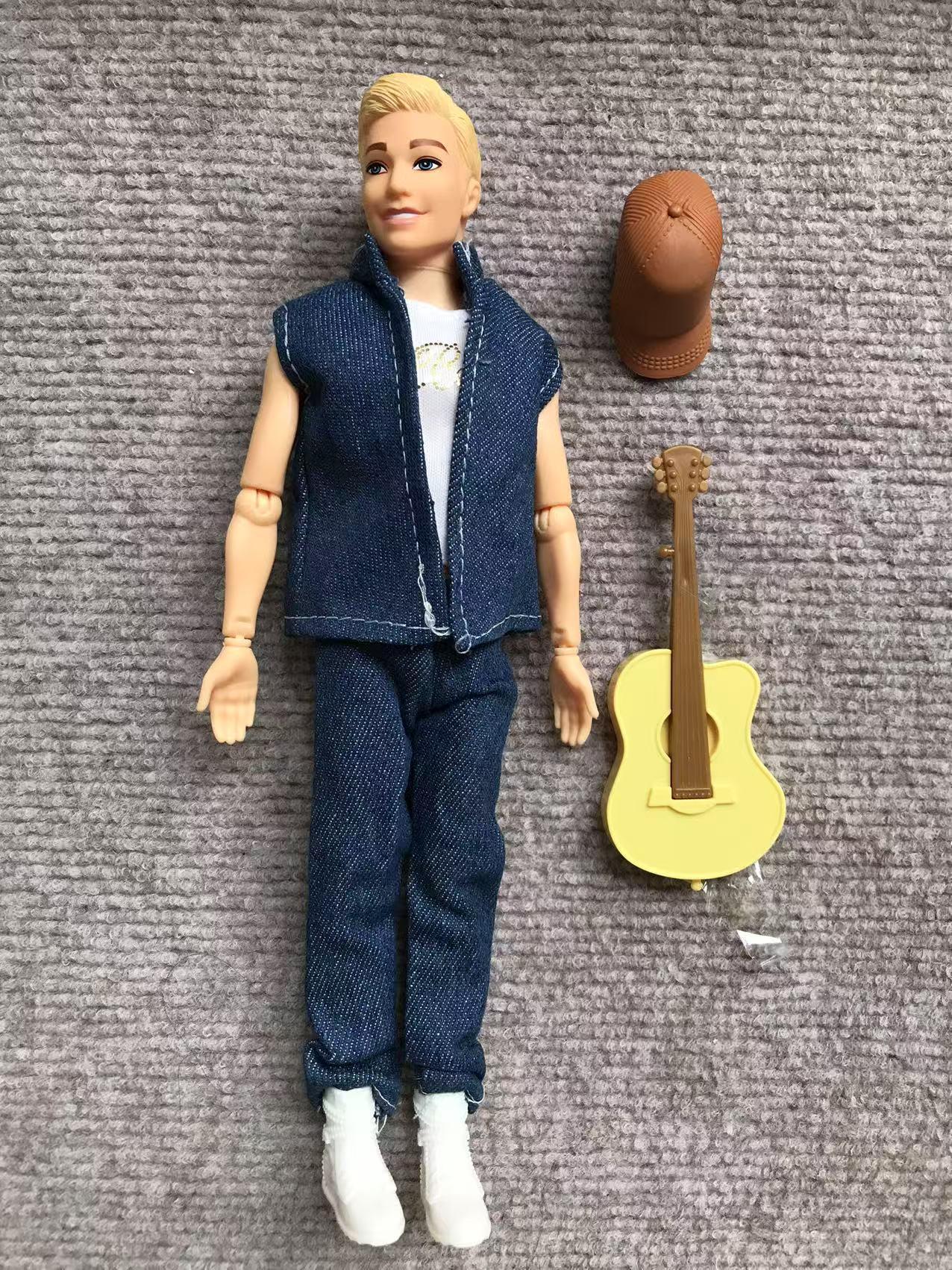 1/6 Male Doll With Clothing Set Homesome Soldier Men Doll  Handmade Clothes Outfit For 29CM Ken Prince Doll