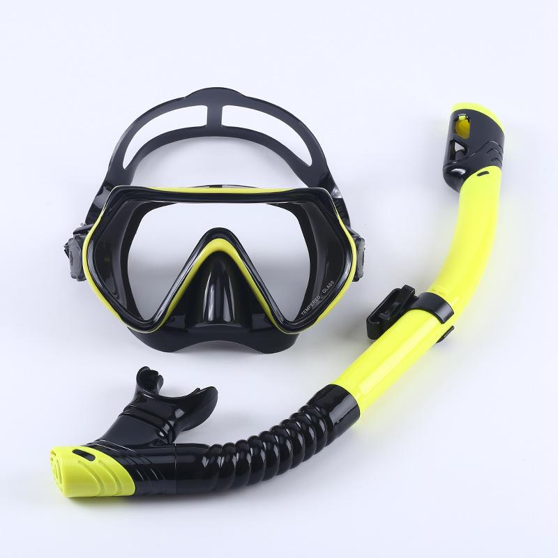 Tempered Glass Dive Mask Adult Snorkeling Set – Anti-Fog Panoramic View Scuba Diving Gear for Men Women #Snorkeling #SummerVibes #BeachDay #TikTokMadeMeBuyIt