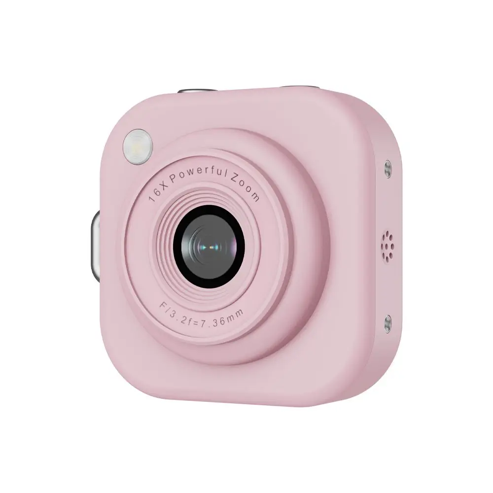 Compact Digital Camera, Large HD Screen, Long Battery Life, Portable Camera, Ideal for Everyday Use, Lightweight & Easy to Carry, High Definition Camera