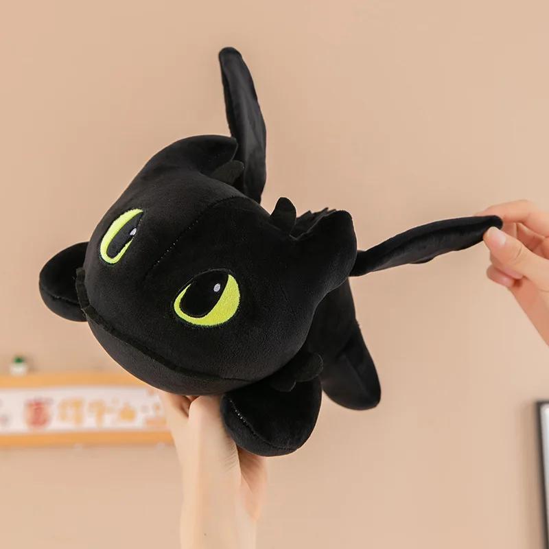 15.75in Little Flying Dragon Plush Toy Party Models Toothless Doll Pillow Girls Birthday Gift Dolls