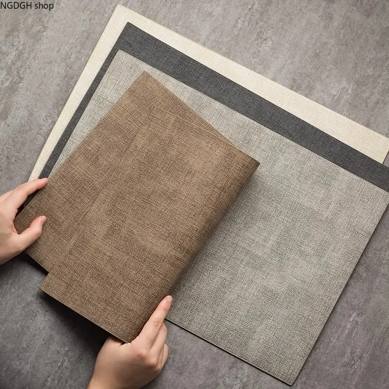 Woven Mat Set - Heat-Resistant Kitchen Dining Table Mats, Home Decor Accessory for Daily Use, Simple Look