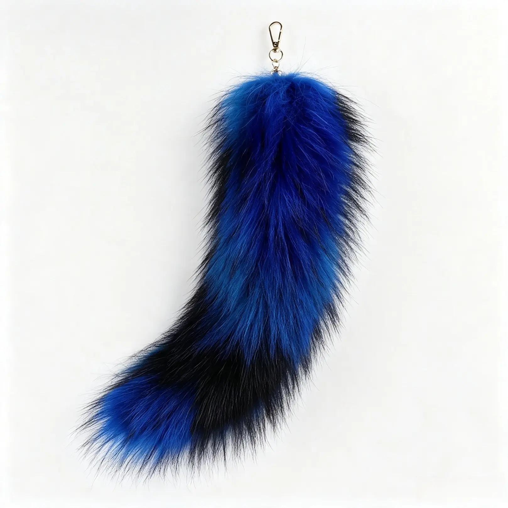Fluffy Faux Fur Fox Tail Keychain, Ultra Soft Realistic Plush Pendant, Versatile Decor Accessory For Handbags, Backpacks, Halloween Cosplay, Party Costume Daily Fashion Matching