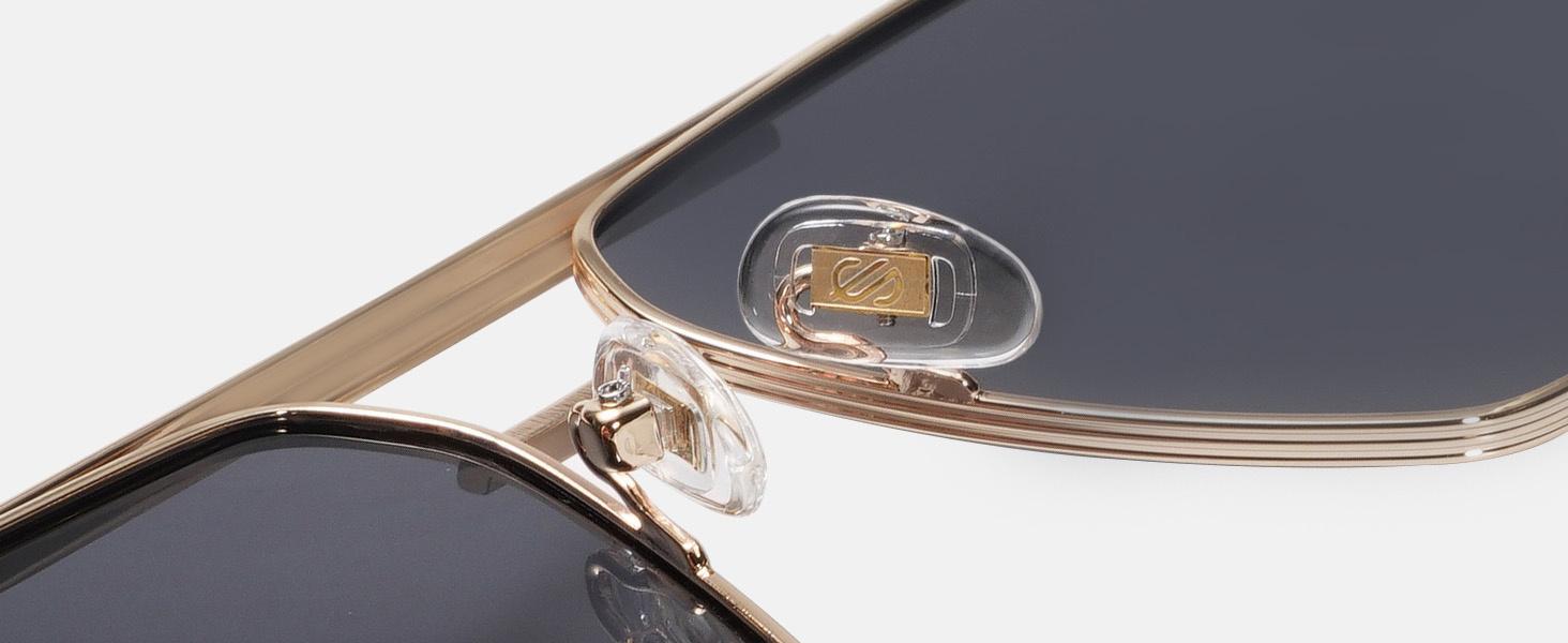Retro Oversized Square Polarized Sunglasses for Women Men  display picture 2