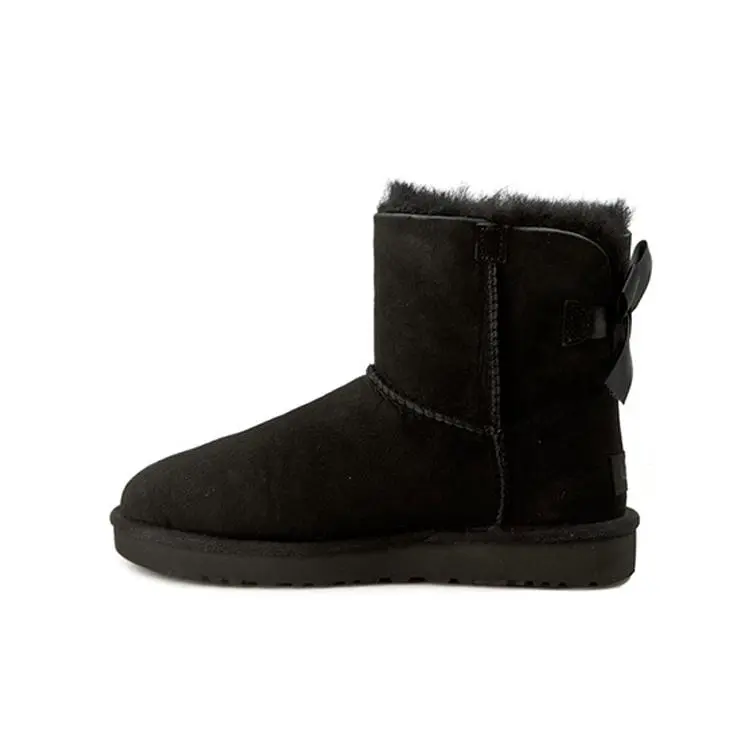 UGG Mini Bailey Bow II Black (Women's) 1016501-BLK