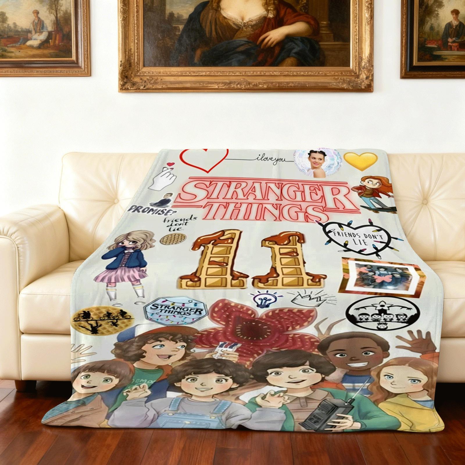 TV Blanket Suitable for Sofas, Bedrooms, Living Rooms, Beds, and Chairs Soft and Warm Blanket - Lightweight Flannel Adult Gift Perfect for Family or Friends Durable and Comfortable