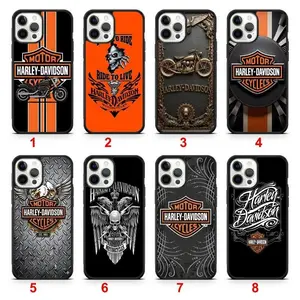 Harley-Davidson Vintage Motorcycle iPhone Case — Compatible with iPhone 11–17 Pro Max/Plus Series and Samsung Galaxy S23– Series