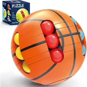 Puzzle Sport Ball Toys - 3D Brain Teasers and Puzzle Games for Kids and Adults, Spatial Puzzle Games for Ages 3+, Intelligence 2.5" Small Magic Bead, Hand Sport, Adult Relieve Stress, Gifts for Boys