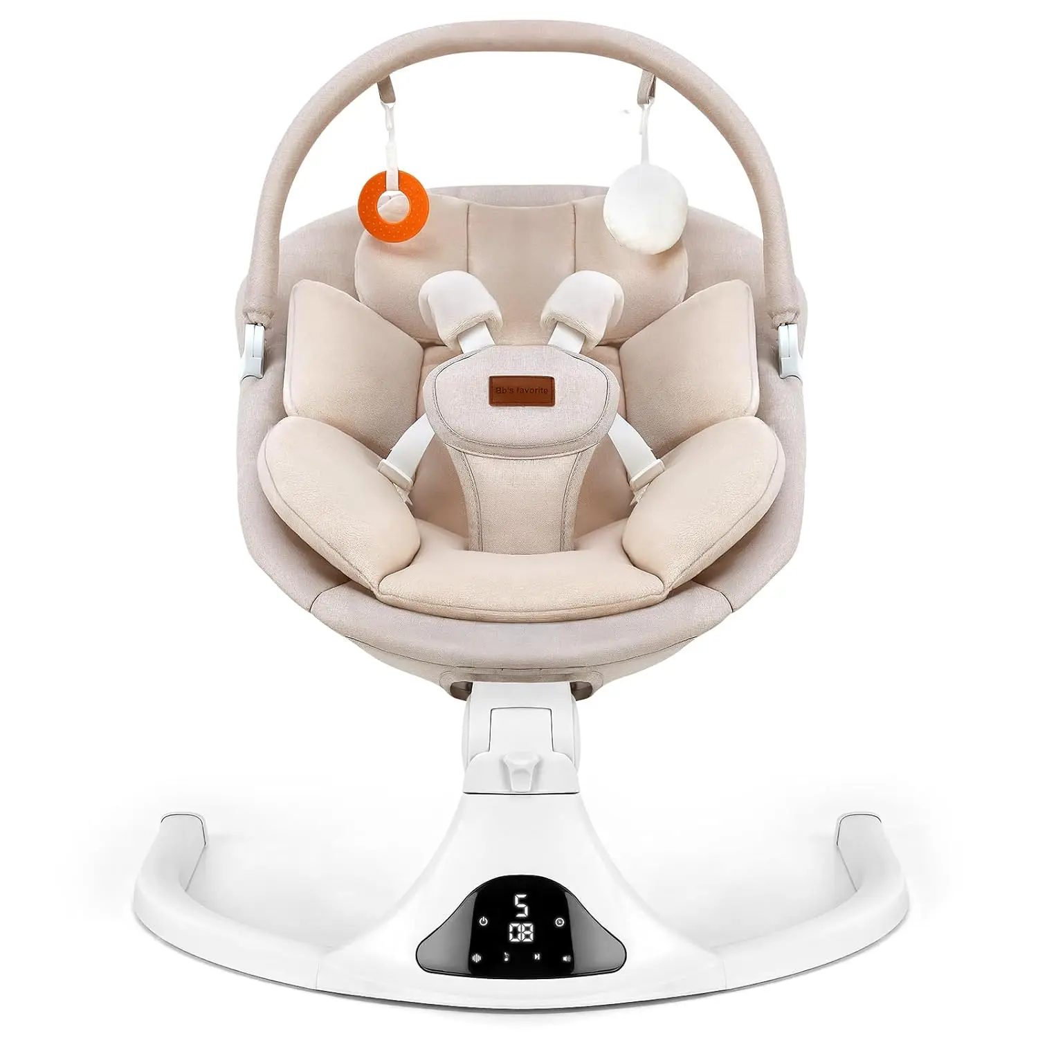 BEIGE BABY SWING