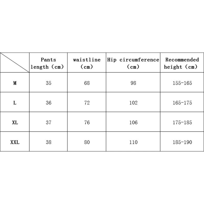 Kyn Apparel Men's sweatpants hole dry breathable sexy beach outdoor casual three-quarter pants