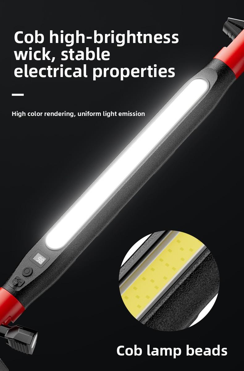 Professional Mechanic Work Light, Foldable Magnetic LED Shop Light for Garage, Hands-Free Under Hood Auto Repair Lamp, USB-C Fast Charging Professional Mechanic Work Light, Foldable Magnetic LED Shop Light for Garage, Hands-Free Under Hood Auto Repair Lamp, USB-C Fast Charging