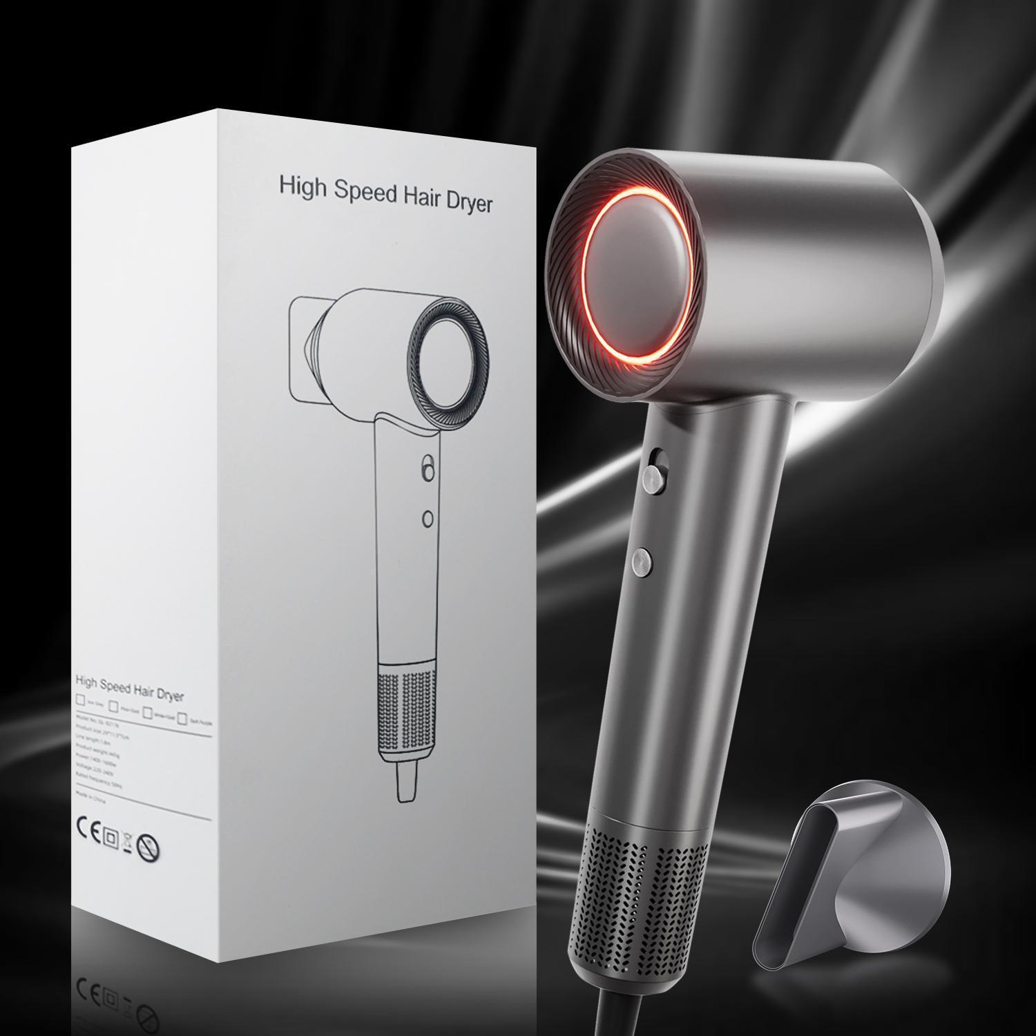 High Speed Hair Dryer, Negative Ion Hair Dryer with Fragrance Tablet, Lightweight Travel Hair Dryer, Low Noise Hair Dryer for Home & Travel