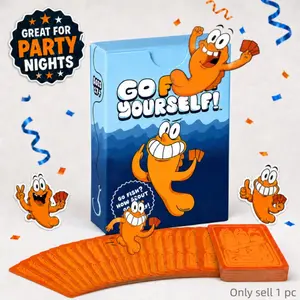 GO FISH Adult Card Game – Funny Party Game for 3-10 Players, Fast-Paced Icebreaker, Great for Birthdays, Stocking Stuffers, Holidays & Game Night